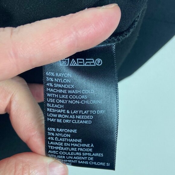 Urban Outfitters Alice Ritter Dimitri Black A-Line Skirt Size Medium Zipper M - Picture 6 of 10